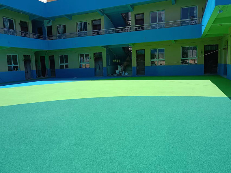 黔西雨朵鎮中心幼兒園EPDM顆粒